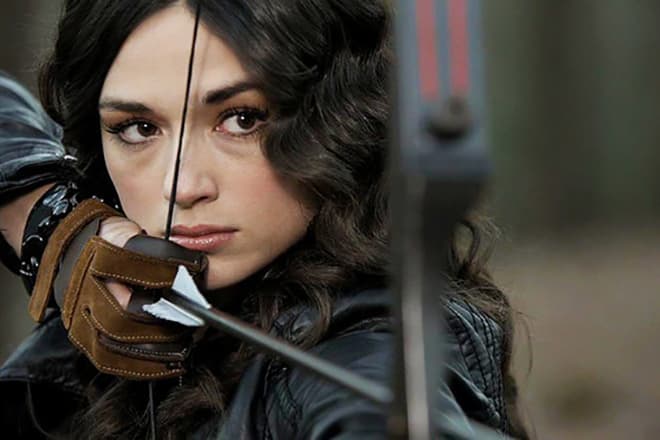 Кристал Рид в сериале «Волчонок» Кристал Рид в сериале «Волчонок»